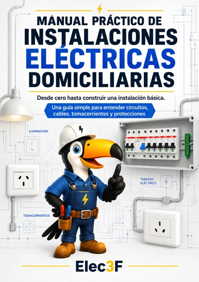 Portada del Manual Práctico de Instalaciones Eléctricas Domiciliarias